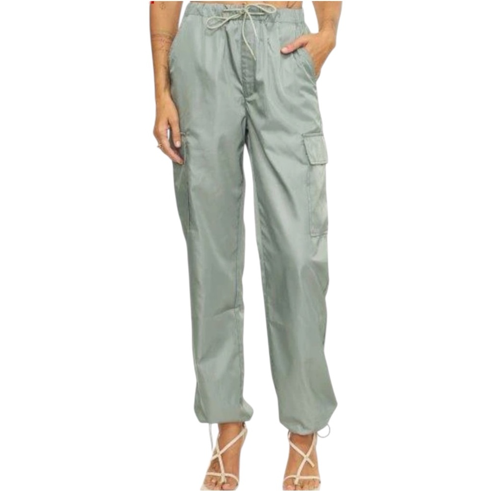 PISTOLA JADE LIGHTWEIGHT CARGO TROUSER BLUFF WASH M Utility Chic Like New